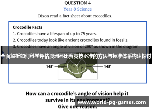全面解析如何科学评估澳洲杯比赛竞技水准的方法与标准体系构建探讨
